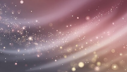Fototapeta premium Abstract background with soft flowing colors and glittering particles