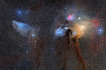 RHO cloud complex an deep sky object