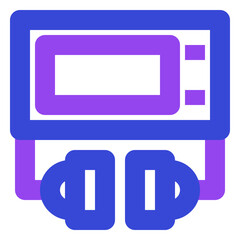 Medical twotone icon set