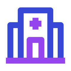 Obraz premium Medical twotone icon set