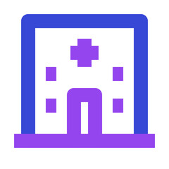 Medical twotone icon set