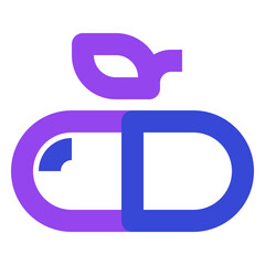 Obraz premium Medical twotone icon set