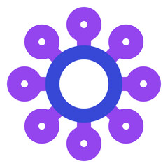 Medical twotone icon set