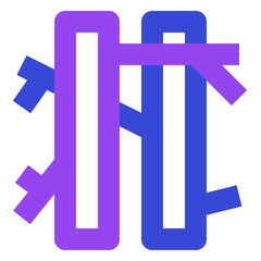 Medical twotone icon set