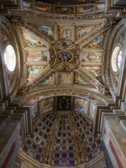 Obraz premium Interior of the historic Santa Maria della Passione church in Milan, Italy