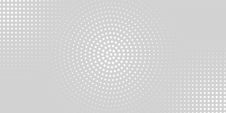 Dot white gray wave light technology texture background. Abstract big data digital halftone summer best seller