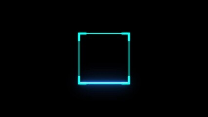 Empty Scan QR code animation. QR code scanner motion graphics. data processing and qr code Scanning. Online Retail Shop Order in Drop shipping video. Using Bar Code Reader. - Powered by Adobe