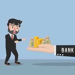 Businessman concept design illustration vector design