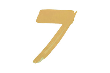 Light yellow watercolor background. Artistic hand paint. Isolated on transparent background.
