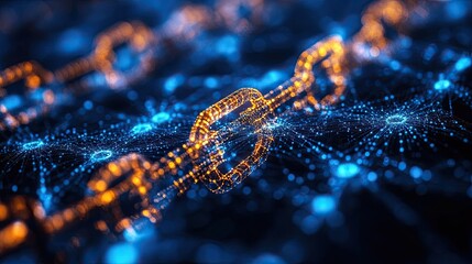 Blockchain Networks and Information Clusters in Technology --