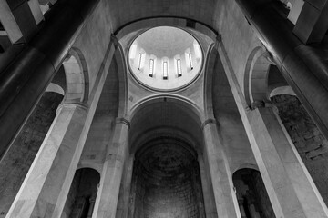 Bagrati Cathedral, a masterpiece of medieval Georgian architecture in Kutaisi, Georgia