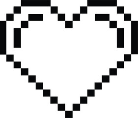 pixel heart pixel art