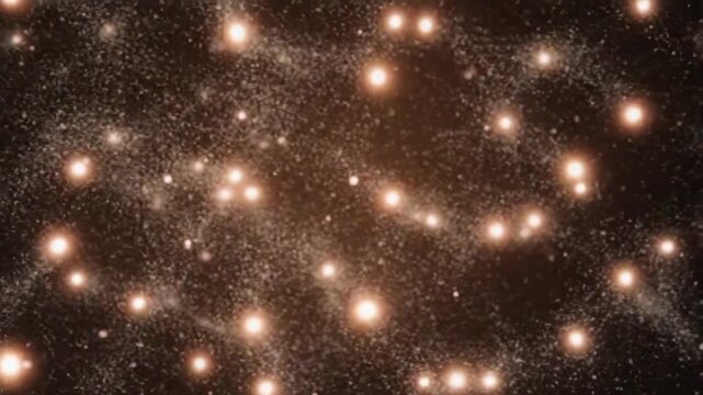 Sparkling Particles Motion Background Looped