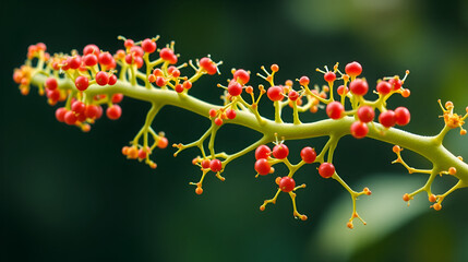 Plant hormone - Auxins - IBA - sticks molecular model