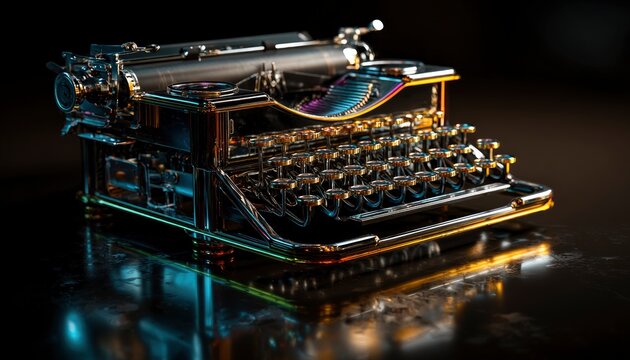 Chromatic Chronotype A Neo-Victorian Typewriter