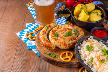 Oktoberfest traditional festival menu foods