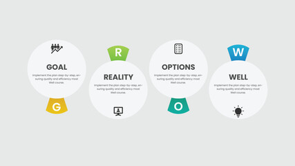 Modern timeline infographic design for startup growth process