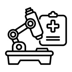 Laboratory Icon Vector Illustratio, White Background