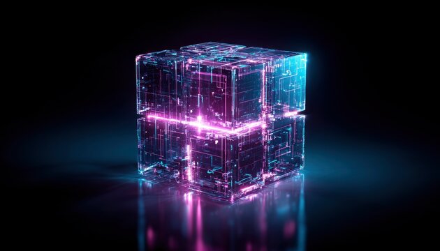 Neon Genesis Cube Dataflux Convergence