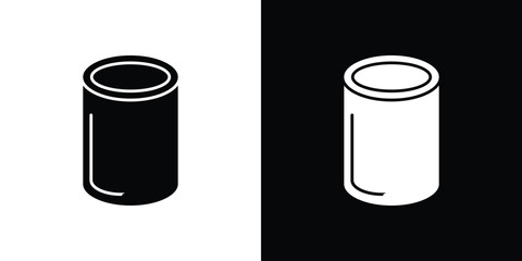 Oil filter icons, emblem logo or badge designs.