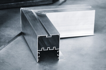 Industrial concept. Industrial press machine for bending metal details © Aleksandr Matveev