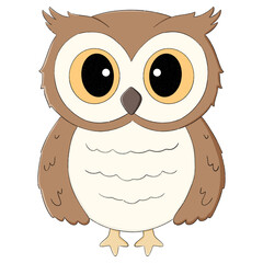 Cute Owl cartoon