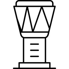 Djembe Icon Vector Element