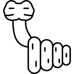 Snake Icon Vector Element