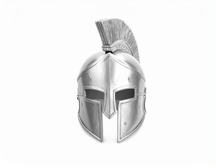 Obraz premium Ancient warrior helmet, symbol of strength and courage