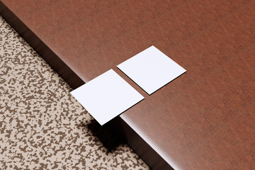 Square Flyer Mockup Blank