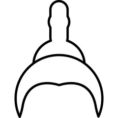 Headdress Icon Vector Element