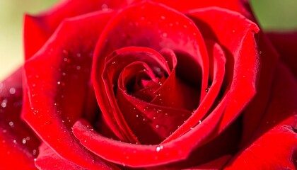 Close-up of a vibrant red rose (4)