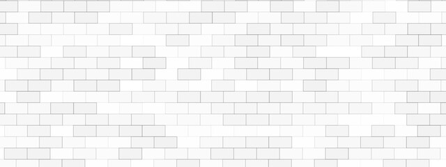 Abstract black brick wall texture pattern on white background vector illustration for modern design, digital artwork, wallpaper, backdrop and graphic decoration.