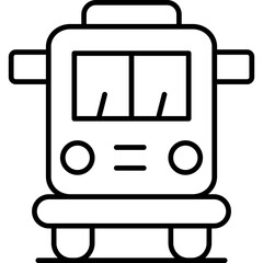 Bus Icon Vector Element