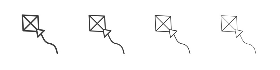 Makar sankranti icon symbol. Vector isolated illustration.