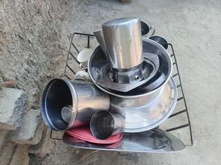 electric kettle on the wall