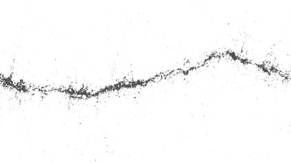 Abstract Grunge Ink Splatter Texture Overlay halftone abstract pattern. Isolated noise, and subtle hatching effect vector design on transparent background 