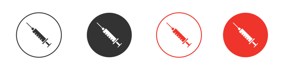 Syringe icon symbol for your website design, logo, app, UI. © Witty