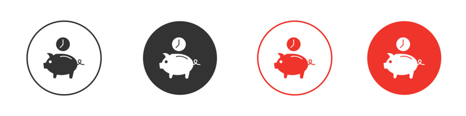 Save time icon symbol for your website design, logo, app, UI.