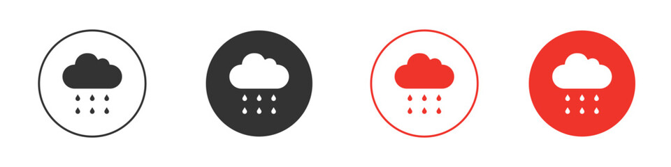 Rainy icon symbol for your website design, logo, app, UI.