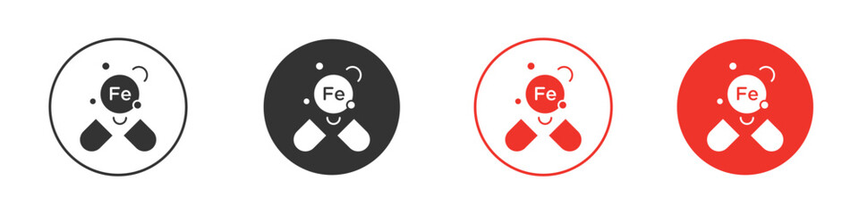 Iron capsule icon symbol for your website design, logo, app, UI.