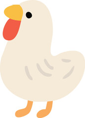 hen icon vector