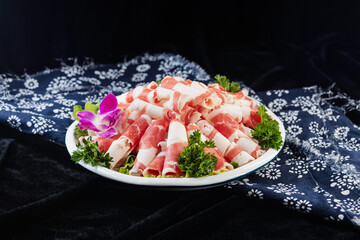 salad with shrimps
