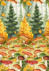 Autumnal Mycelium Dreams