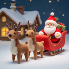 Fototapeta premium クリスマス | Christmas Generative AI