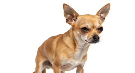 Obraz premium Tan Chihuahua dog looking to the side