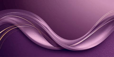 Abstract purple smoke waves with flowing pink and violet lines create a digital art wallpaper design