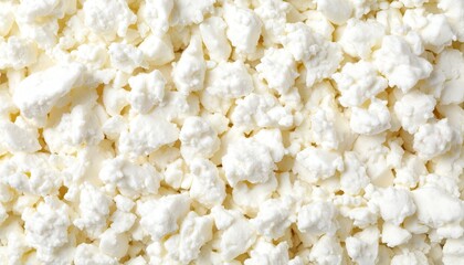 Cottage cheese close-up