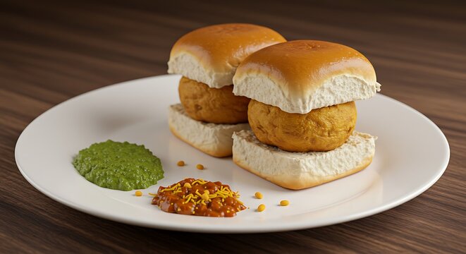 Golden Hour Vada Pav