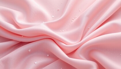 Obraz premium powdery rose fade theme with dusty pink with pale cream, gradient with velvet softness, tiny sparkling dust, seamless flowing backdrop, soft and nostalgic